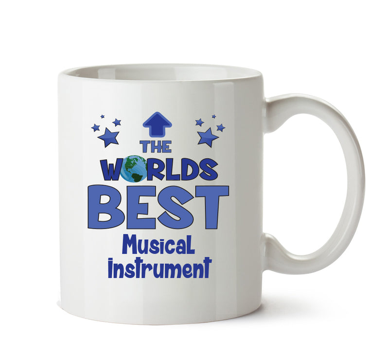 Worlds Best Musical Instrument Tuner Mug - Novelty Funny Mug