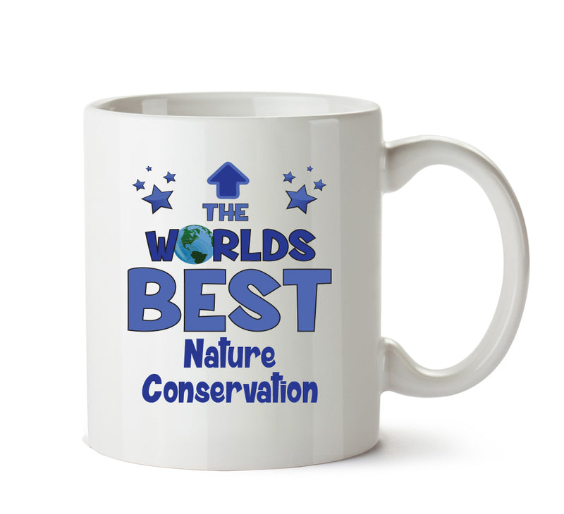 Worlds Best Nature Conservation Officer Mug - Novelty Funny Mug