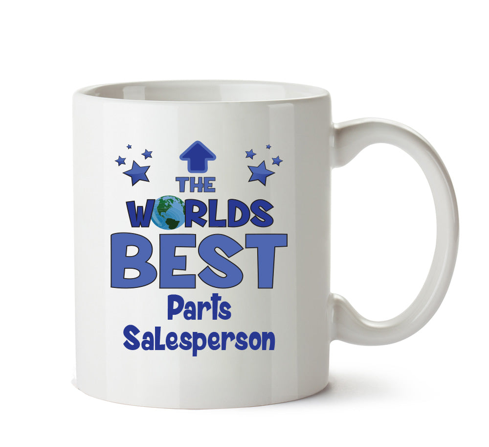 Worlds Best Parts Salesperson Mug - Novelty Funny Mug – printed mug product image 1