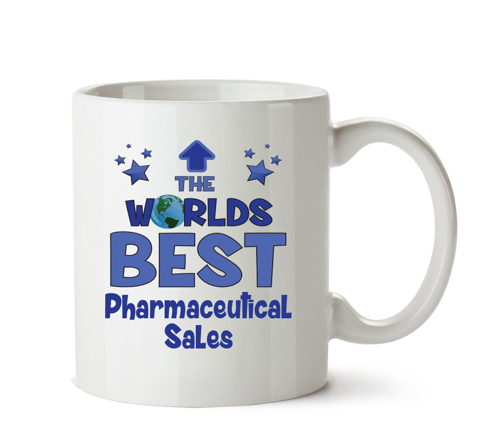 Worlds Best Pharmaceutical Sales Representative Mug - Novelty Funny Mug – printed mug product image 1