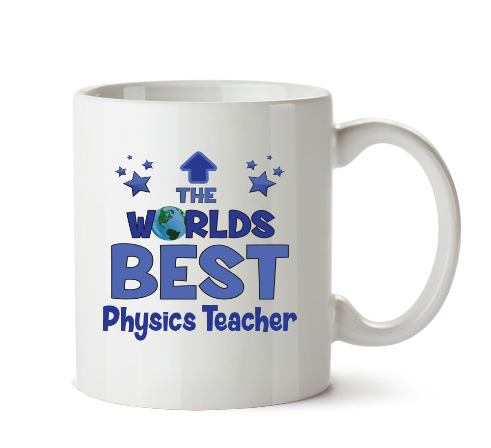 Worlds Best Physics Teacher Mug - Novelty Funny Mug – printed mug product image 1