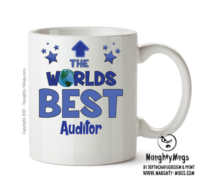 Worlds Best Auditor Mug - Novelty Funny Mug