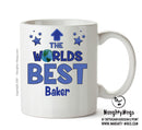 Worlds Best Baker Mug - Novelty Funny Mug