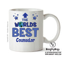 Worlds Best Counselor Mug - Novelty Funny Mug