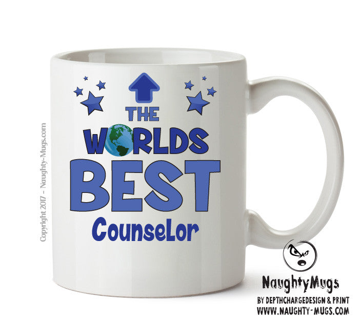 Worlds Best Counselor Mug - Novelty Funny Mug