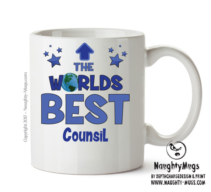 Worlds Best Counsil Mug - Novelty Funny Mug