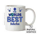Worlds Best Detective Mug - Novelty Funny Mug