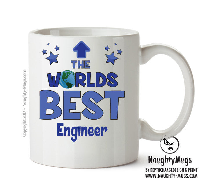 Worlds Best Engineer Mug - Novelty Funny Mug