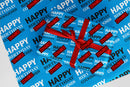 Rude Wrapping Paper 30 Happy Birthday Cxxx Sucker Funny Birthday Gift Wrap