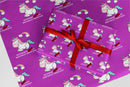 Rude Wrapping Paper 53 Unicorn Motherfxxxing Princess Funny Christmas and Birthday Gift Wrap