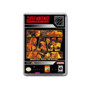 Wwf Raw - SNES GAME inspired Retro Gaming Magnet