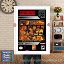 WWF Raw Super Nintendo GAME INSPIRED THEME Retro Gaming Poster A4 A3 A2 Or A1