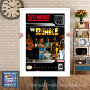 WWF Royal Rumble Super Nintendo GAME INSPIRED THEME Retro Gaming Poster A4 A3 A2 Or A1