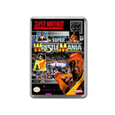 Wwf Super Wrestlemania - SNES GAME inspired Retro Gaming Magnet