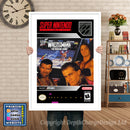 WWF Wrestlemania The Arcade Game Super Nintendo GAME INSPIRED THEME Retro Gaming Poster A4 A3 A2 Or A1