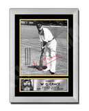 W G GRACE Limited Edition Cricketer Signed Print - Cricket Player
