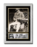 W G GRACE 2 Limited Edition Cricketer Signed Print - Cricket Player
