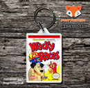 Volleyball Retro NES Game Cover Art Gaming Keyring