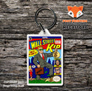 Wacky Races Retro NES Game Cover Art Gaming Keyring