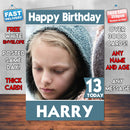 Personalised Birthday Card