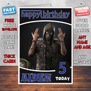 Personalised Watch Dogs 2 Wrench Inspired Style Game Kids Inspired Birthday Card (SA)