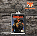 Wayne's World Retro NES Game Cover Art Gaming Keyring