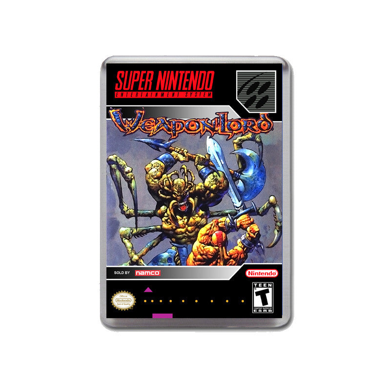 Weaponlord - SNES GAME inspired Retro Gaming Magnet
