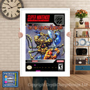 Weaponlord Super Nintendo GAME INSPIRED THEME Retro Gaming Poster A4 A3 A2 Or A1