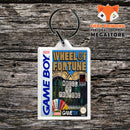 Wheel Of Fortune Nintendo DS Style Gameboy Gaming Keyring