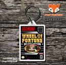 Wheel Of Fortune Deluxe Edition Game Inspired Retro Gaming Keyring
