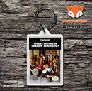 Wheel Of Fortune Retro NES Game Cover Art Gaming Keyring