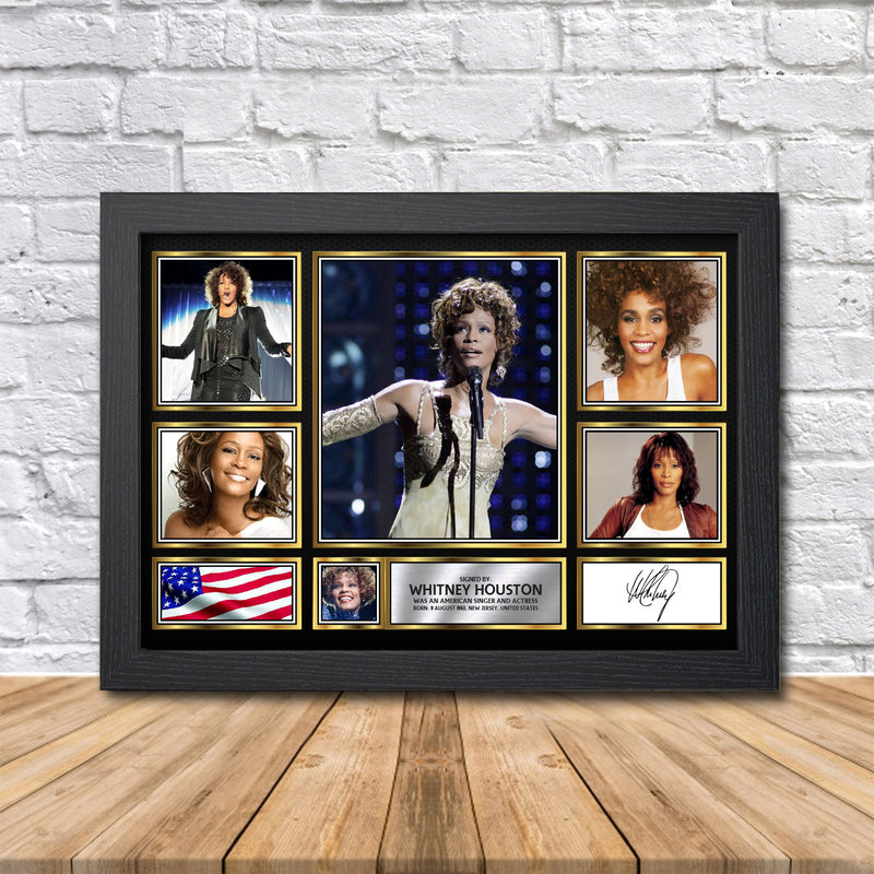 Whitney Houston Limited Edition Signed Print