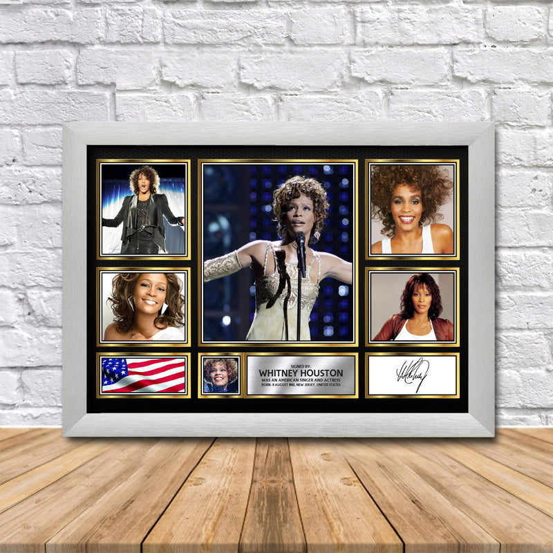 Whitney Houston Limited Edition Signed Print