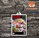 Whizz Game Inspired Retro Gaming Keyring