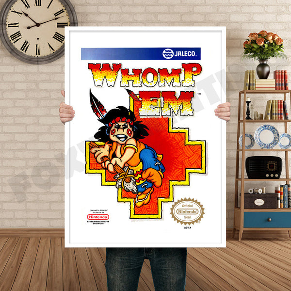 Whompem Retro Game Inspired Theme Nintendo NES Gaming