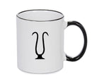 Wick Black Handle Alchemy Mug GOTHIC GOTH HORROR STARS HORROSCOPE BLACK MAGIC MUG