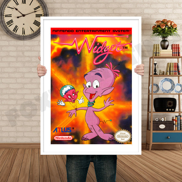 Widget Retro Game Inspired Theme Nintendo NES Gaming