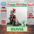 Personalised Wild Hunt Succubus Inspired Style Game Kids Inspired Birthday Card (SA)