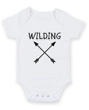 Wildling Personalised Baby Boy Girl Unisex Short Sleeve Bodysuit