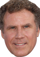 Will Ferrell 2020 Dress Cardboard Celebrity Party Face Mask