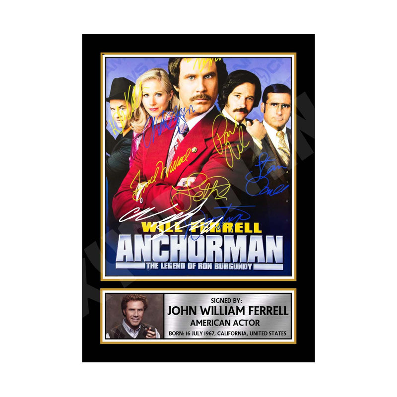 Will Ferrell 1 Limited Edition Movie Signed Print