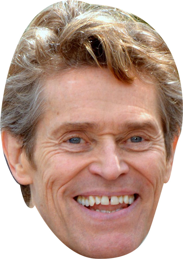 Willem Dafoe Face Mask – Fancy Dress Cardboard Costume Mask