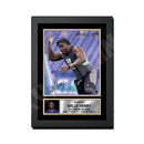 Willie Henry 2 Limited Edition Football Signed Print - American Footballer