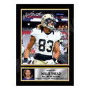 Willie Snead 2 Limited Edition Football Signed Print - American Footballer