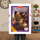 Willow Retro GAME INSPIRED THEME Nintendo NES Gaming A4 A3 A2 Or A1 Poster Art 630
