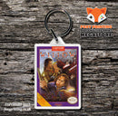 Wild Gunman Retro NES Game Cover Art Gaming Keyring