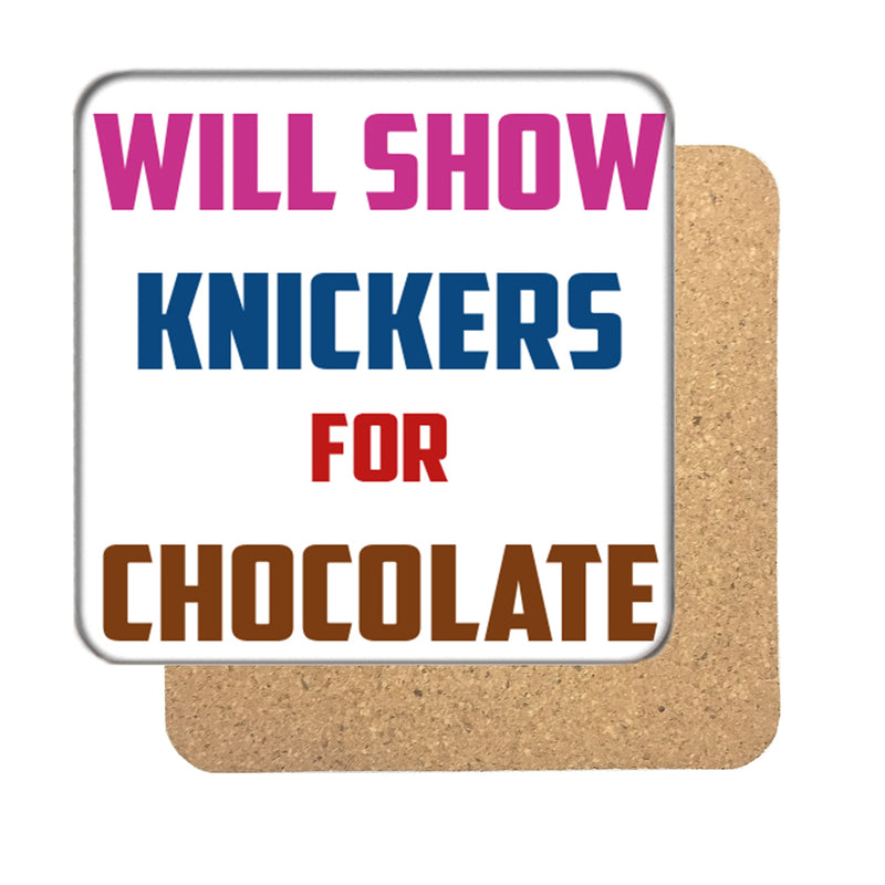 Will show Knickers Drinks Coaster