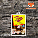 Willow Retro NES Game Cover Art Gaming Keyring