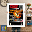 Wing Commander Super Nintendo GAME INSPIRED THEME Retro Gaming Poster A4 A3 A2 Or A1