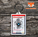 WISDOMTREE Sunday Funday Retro NES Game Cover Art Gaming Keyring